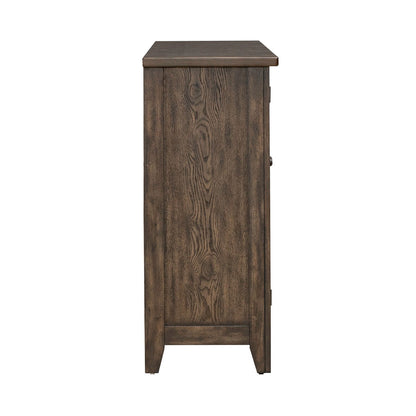 Midland Falls - Buffet - Dark Brown - Hornell Furniture Outlet