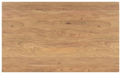 Gretlynn - Black / Natural - Rectangular Dining Room Table - Hornell Furniture Outlet