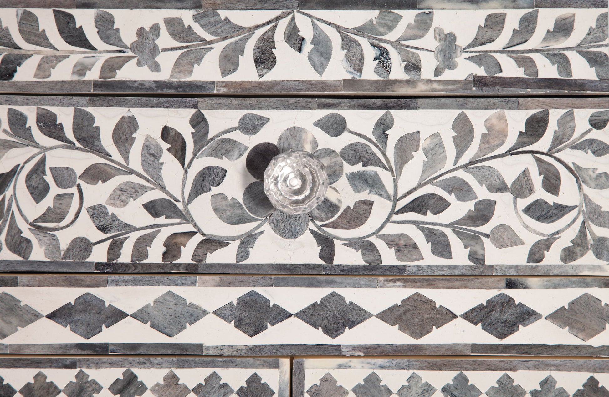 Fowler - Accent Cabinet - Pearl Silver - Hornell Furniture Outlet