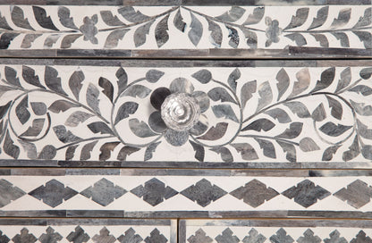 Fowler - Accent Cabinet - Pearl Silver - Hornell Furniture Outlet