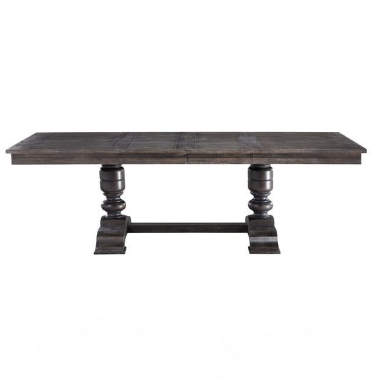 Hutchins - Dining Table - Dark Brown - Hornell Furniture Outlet