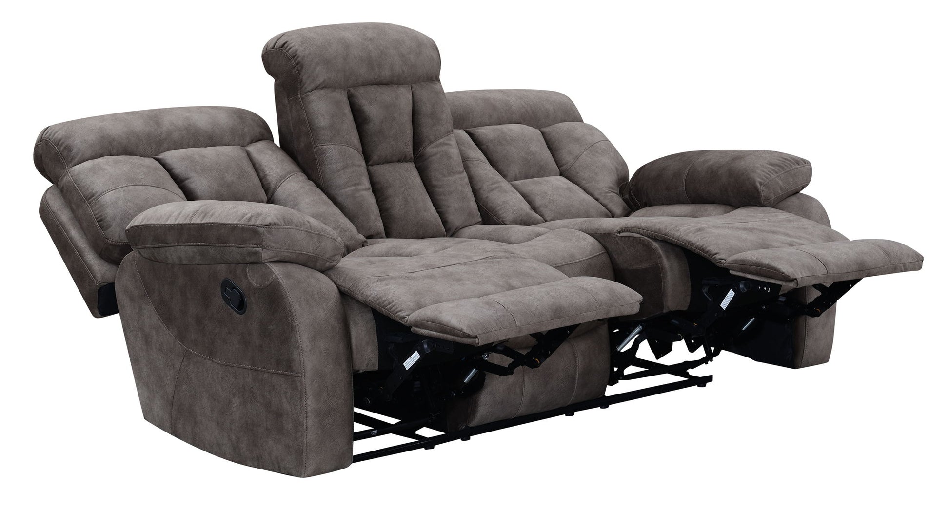 Bogata - Recliner Sofa - Brown - Hornell Furniture Outlet