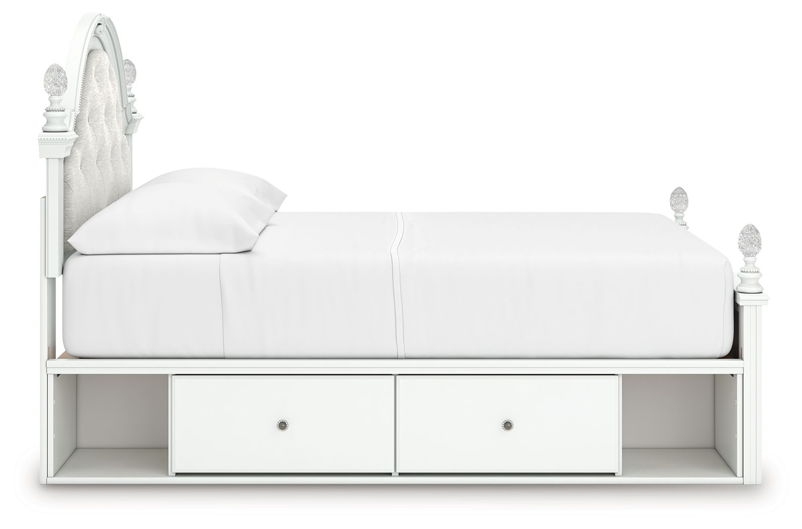 Kozlani - Upholstered Panel Storage Bed - Hornell Furniture Outlet