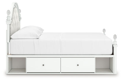 Kozlani - Upholstered Panel Storage Bed - Hornell Furniture Outlet