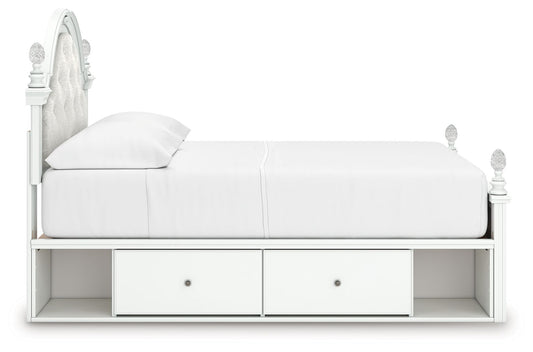 Kozlani - Upholstered Panel Storage Bed - Hornell Furniture Outlet