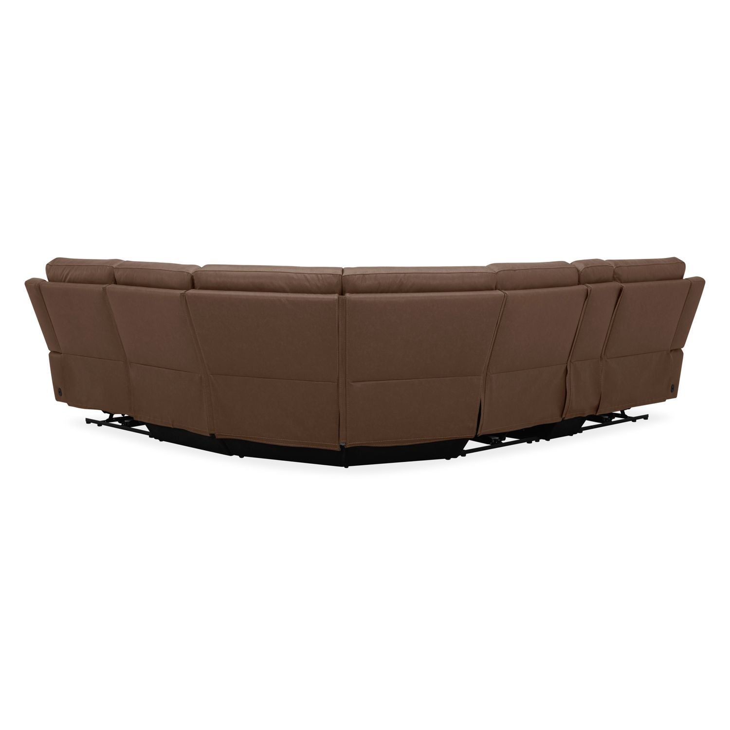 Collins - 6 Piece Sectional - Brown - Hornell Furniture Outlet