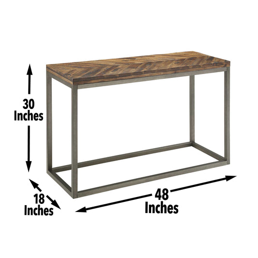 Lorenza - Sofa Table - Brown - Hornell Furniture Outlet