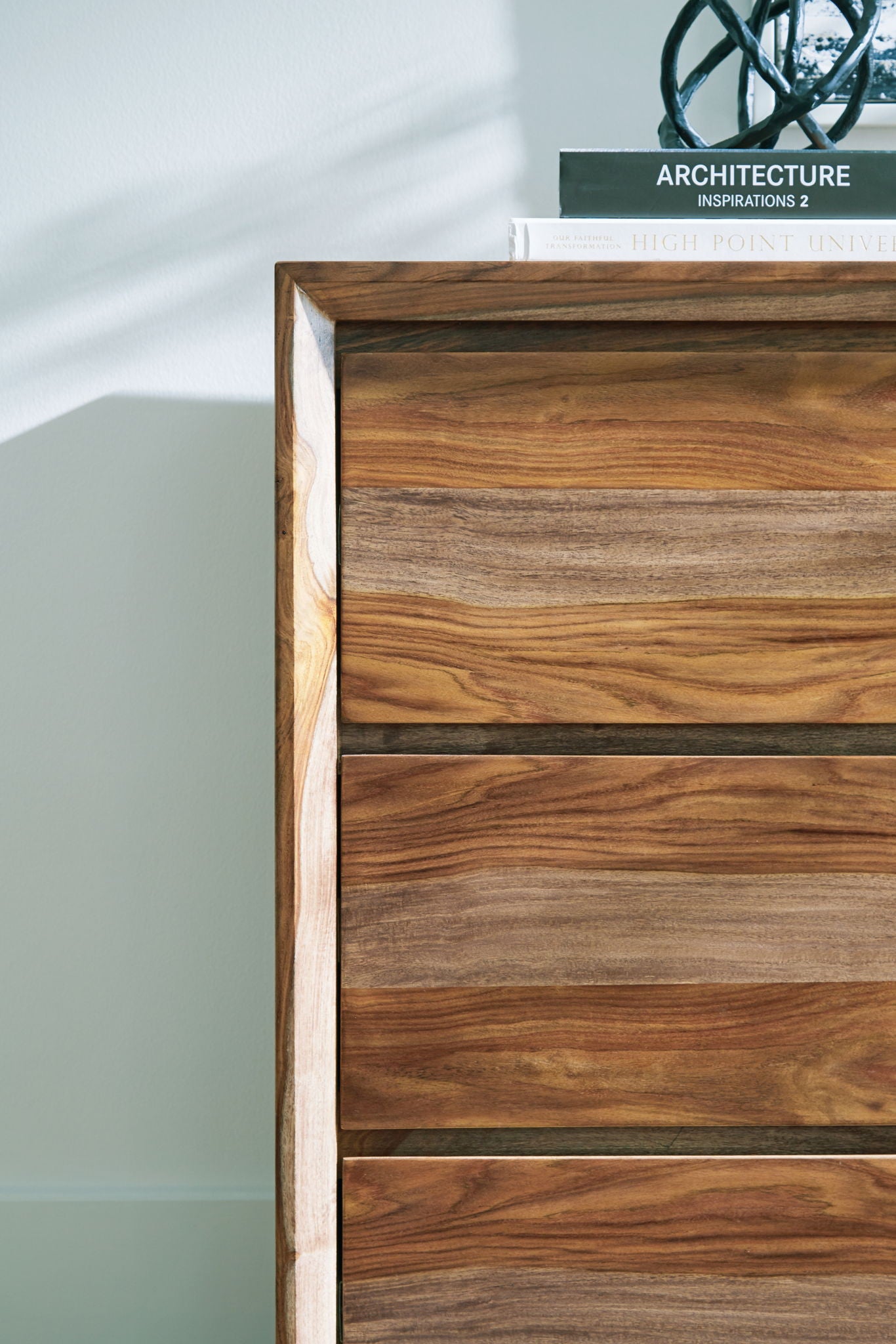 Dressonni - Brown - Dresser And Mirror - Hornell Furniture Outlet