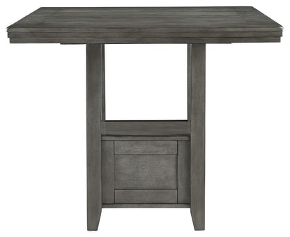 Hallanden - Gray - Rectangular Dining Room Counter Extension Table - Hornell Furniture Outlet
