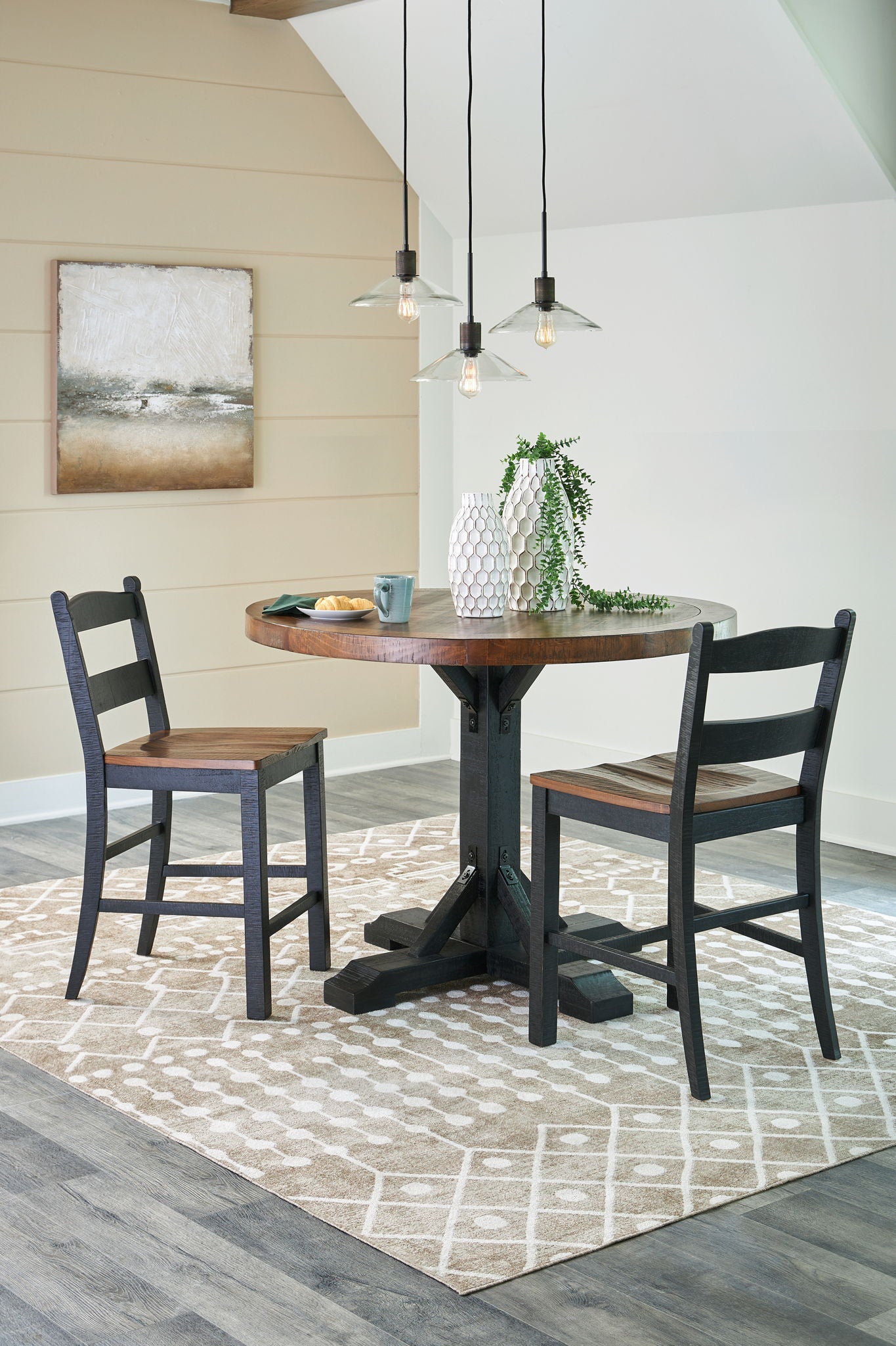 Valebeck - Counter Height Dining Room Set - Hornell Furniture Outlet