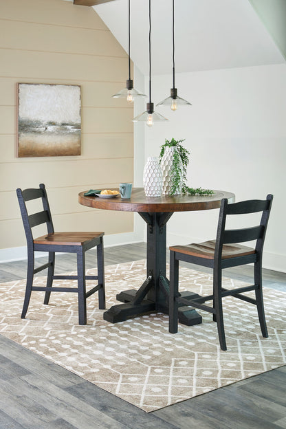 Valebeck - Counter Height Dining Room Set - Hornell Furniture Outlet