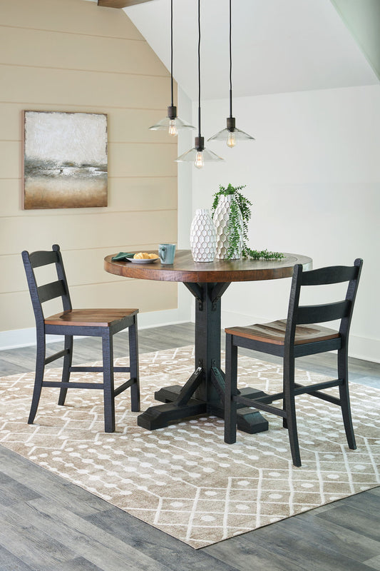 Valebeck - Counter Height Dining Room Set - Hornell Furniture Outlet