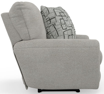 Maxwell - Power Deep Seat Lay Flat Recliner - Hornell Furniture Outlet