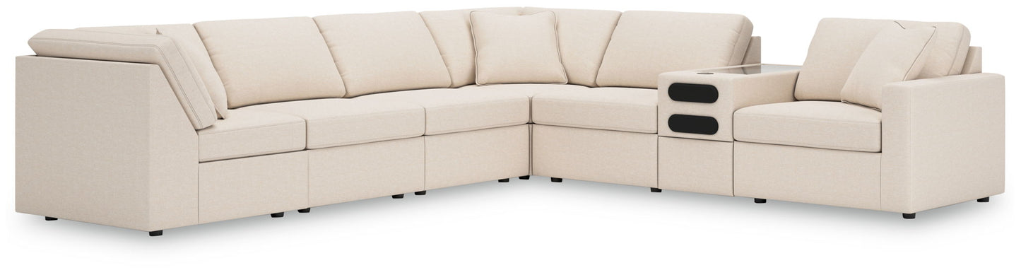 Modmax - Oyster - Sectional - Hornell Furniture Outlet