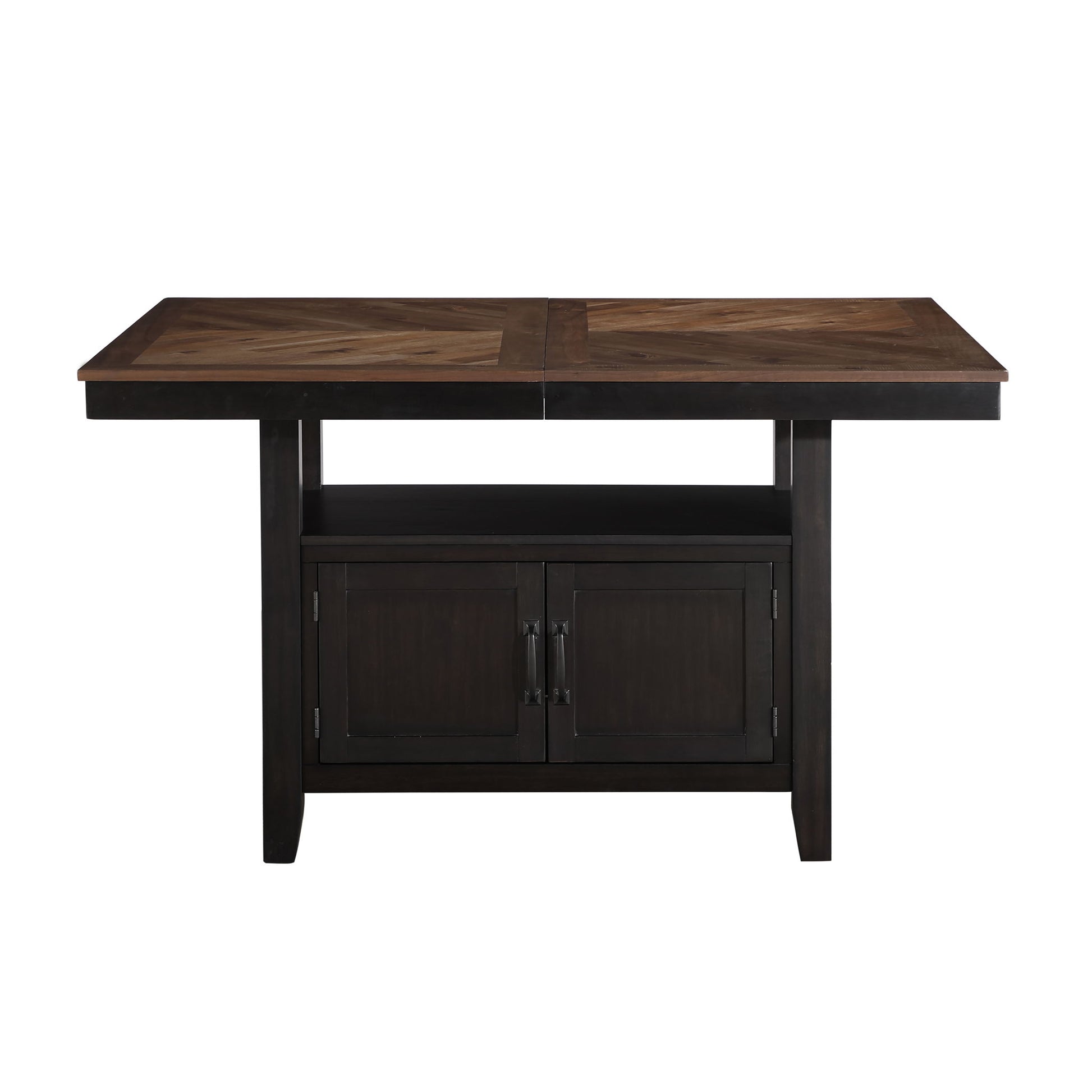 Bermuda - Storage Counter Table - Black - Hornell Furniture Outlet