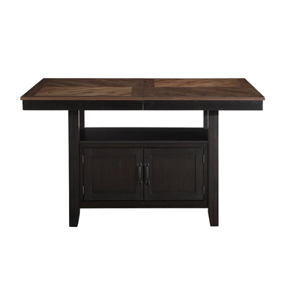 Bermuda - Storage Counter Table - Black - Hornell Furniture Outlet