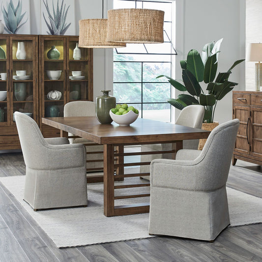 Shaker Lakes - Pedestal Table Set - Hornell Furniture Outlet