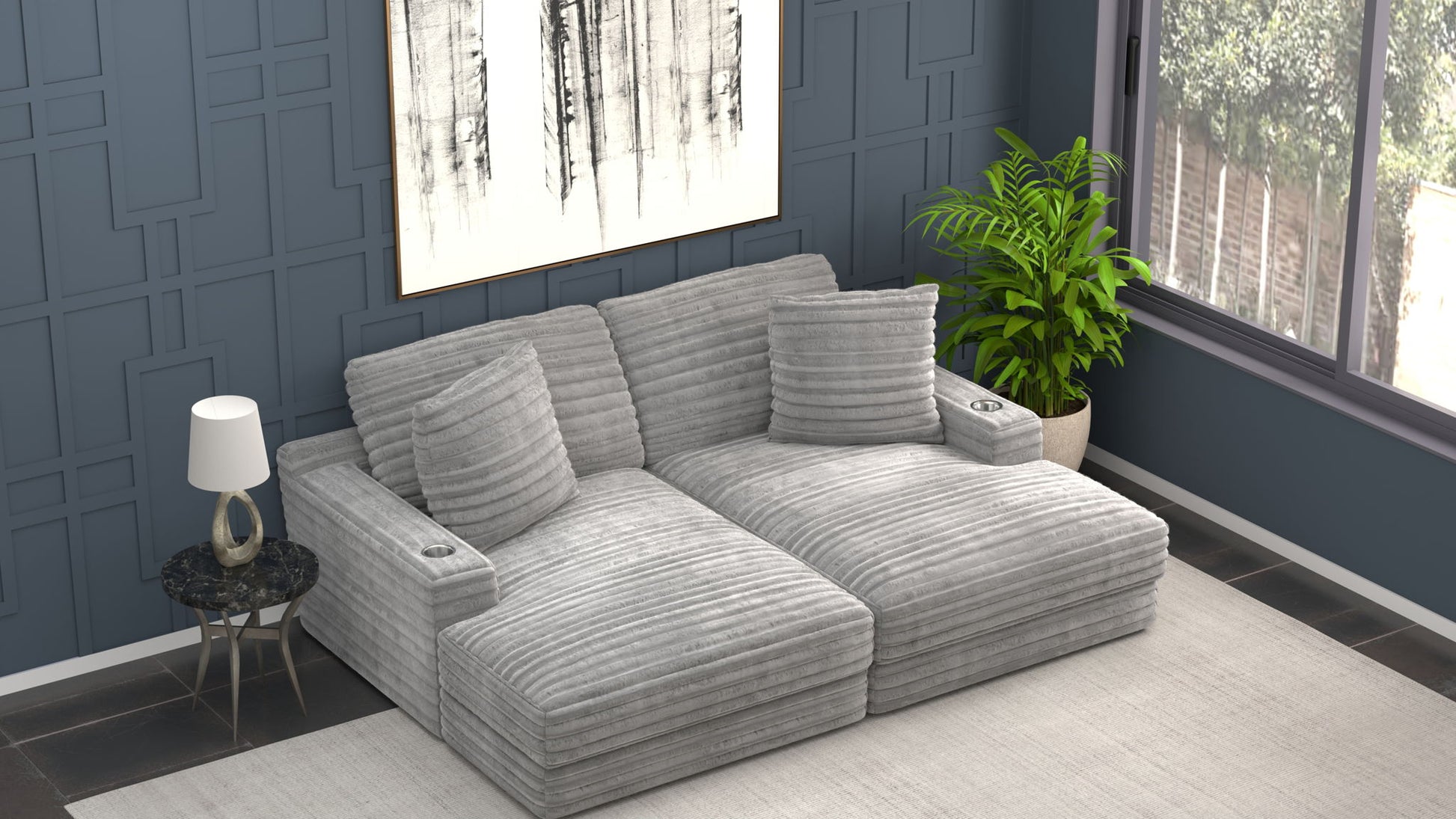 Comfrey - Sectional - Hornell Furniture Outlet