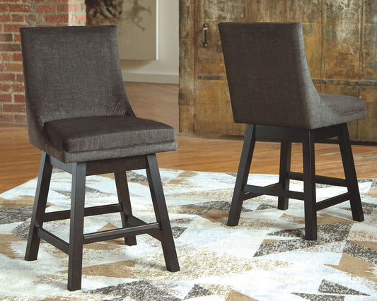 Tallenger - Swivel Barstool (Set of 2) - Hornell Furniture Outlet