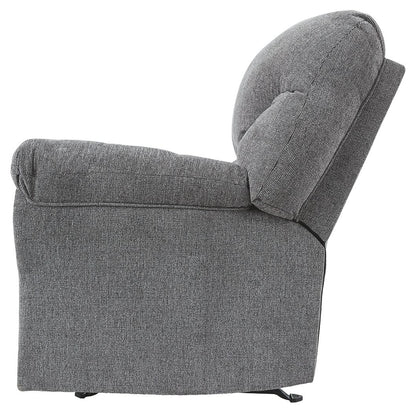 Allmaxx - Pewter - Rocker Recliner - Hornell Furniture Outlet
