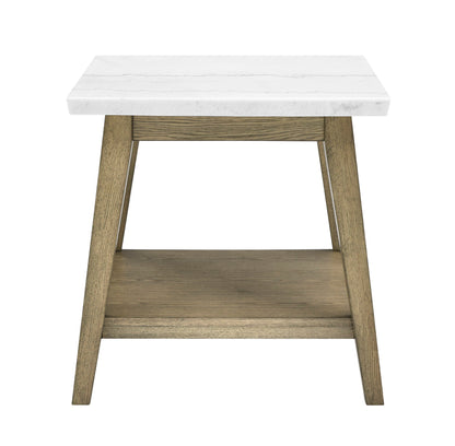 Vida - 3 Piece Occasional Table Set - Brown - Hornell Furniture Outlet