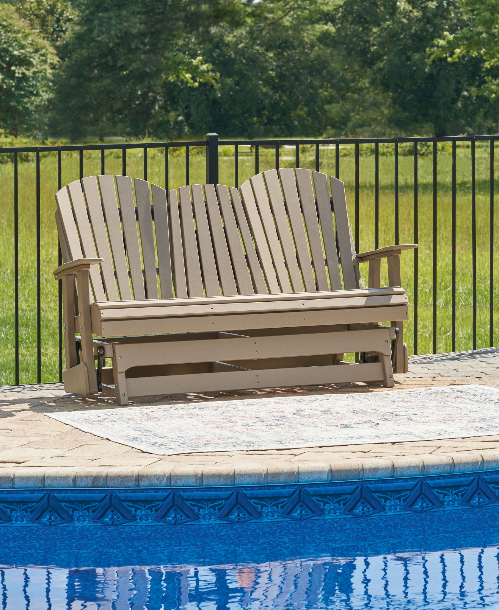 Hyland Wave - Glider Loveseat - Hornell Furniture Outlet