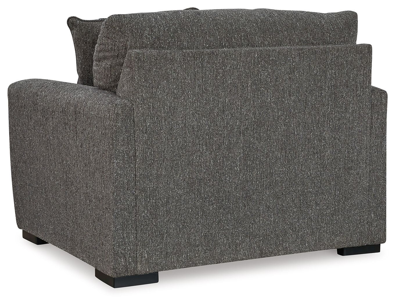 Gardiner - Pewter - Chair And A Half - Hornell Furniture Outlet