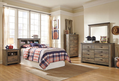 Trinell - Youth Bookcase Headboard - Hornell Furniture Outlet