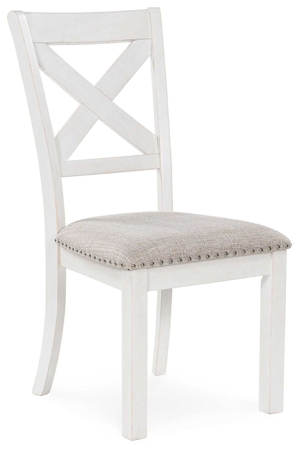 Robbinsdale - Antique White - Dining Upholstered Side Chair (Set of 2) - Hornell Furniture Outlet