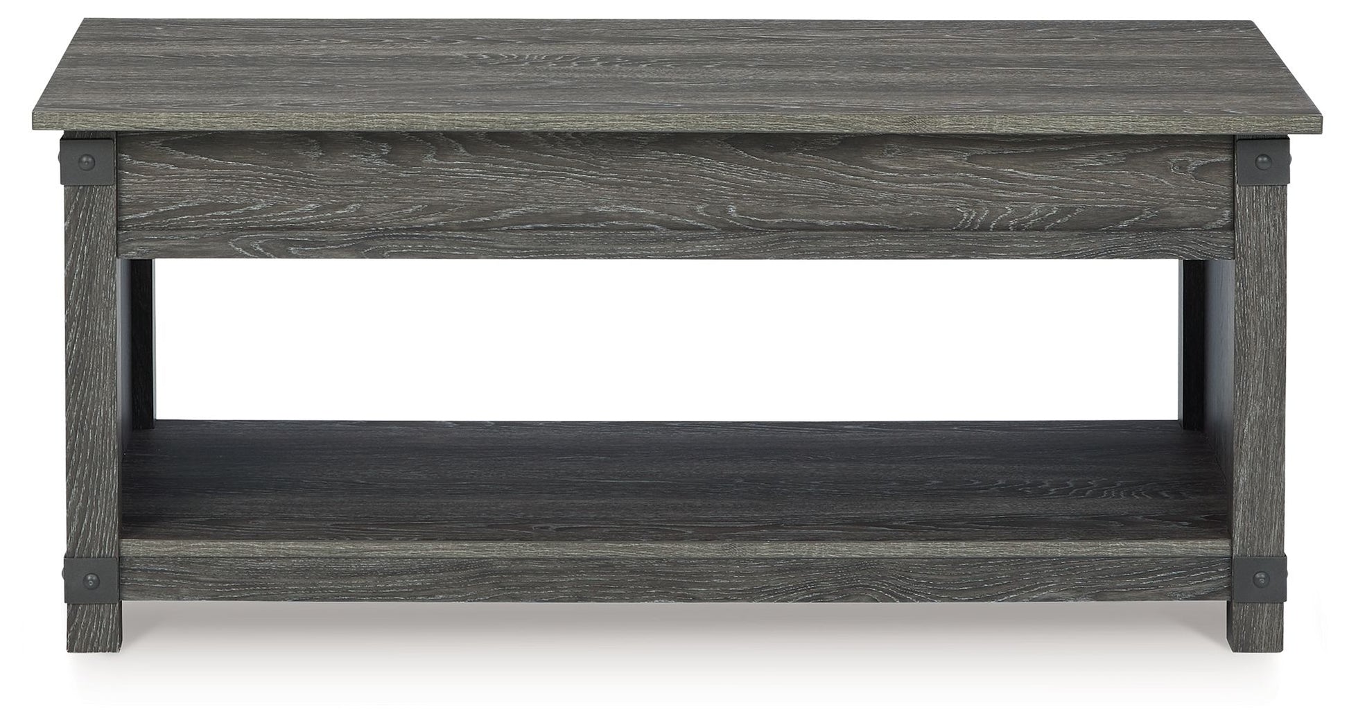 Freedan - Rect Lift Top Cocktail Table - Grayish Brown - Hornell Furniture Outlet