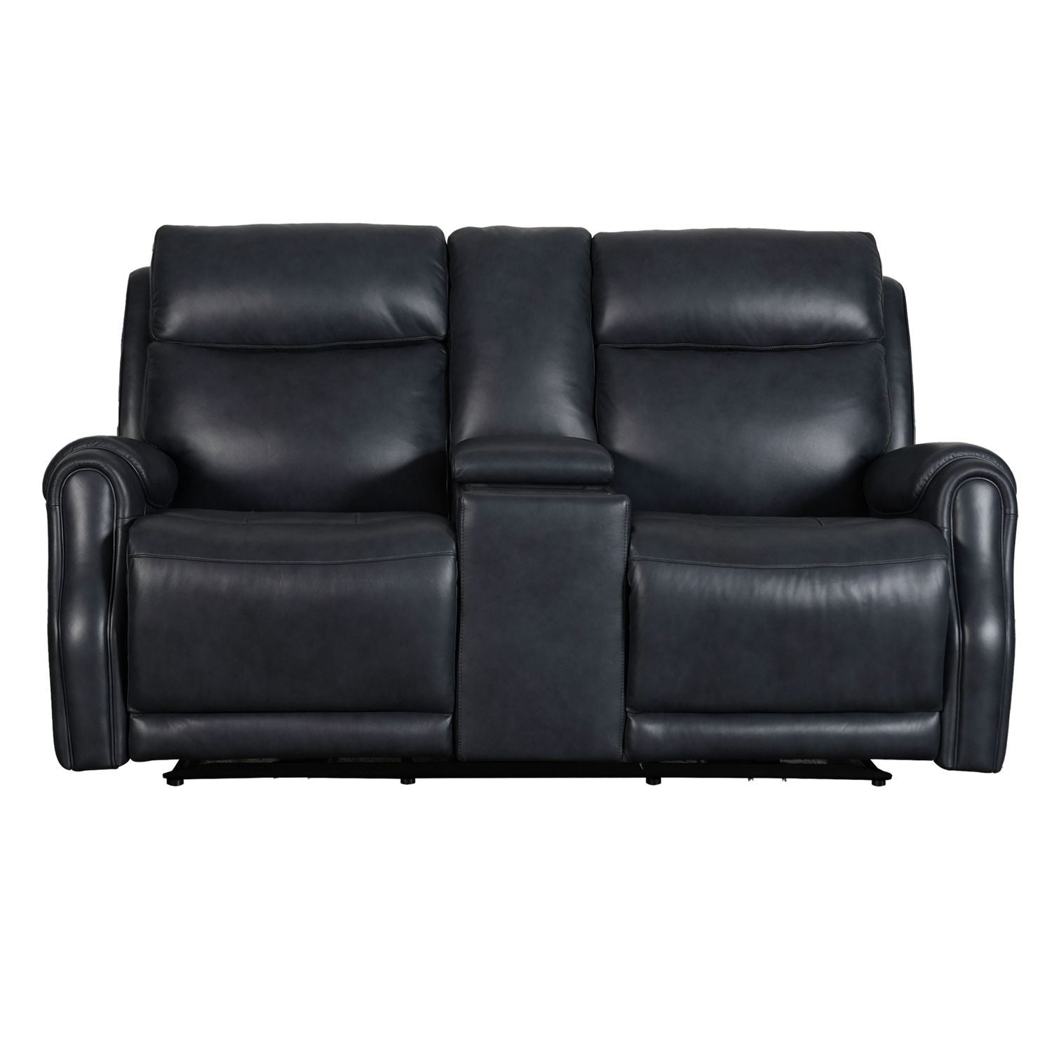 Clinton - Loveseat With Console P3 & ZG - Carmel Slate - Hornell Furniture Outlet