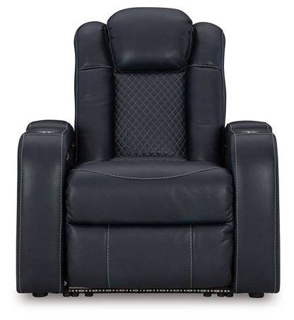 Fyne - dyme - Power Recliner/Adj Headrest - Hornell Furniture Outlet