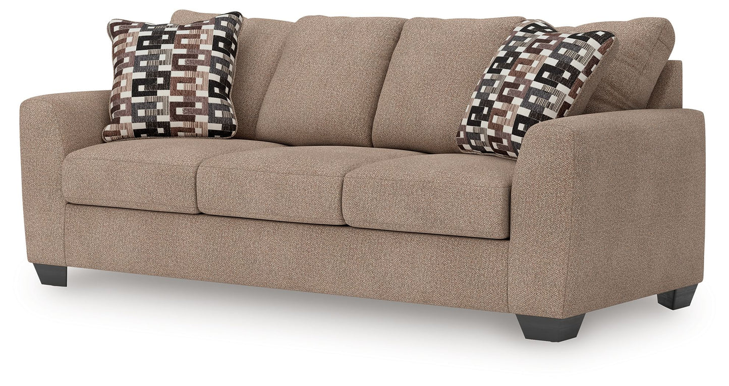Triston - Peaks - Suede - Sofa - Hornell Furniture Outlet