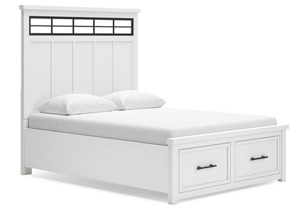 Ashbryn - Panel Storage Bedroom Set - Hornell Furniture Outlet