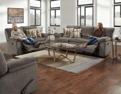 Tosh - Reclining Loveseat - Hornell Furniture Outlet