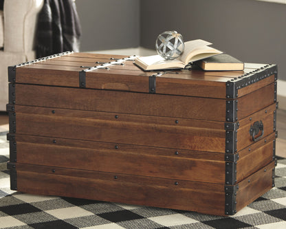 Kettleby - Brown - Storage Trunk - Hornell Furniture Outlet