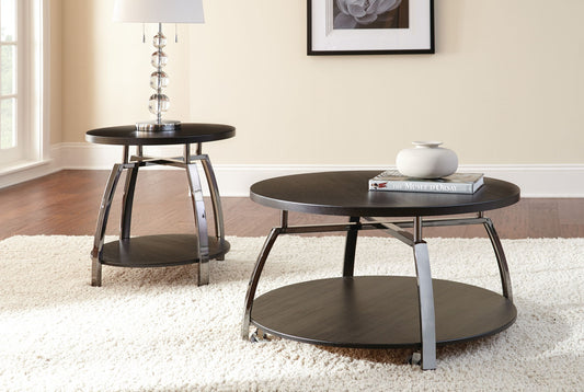 Coham - Cocktail Table - Brown - Hornell Furniture Outlet