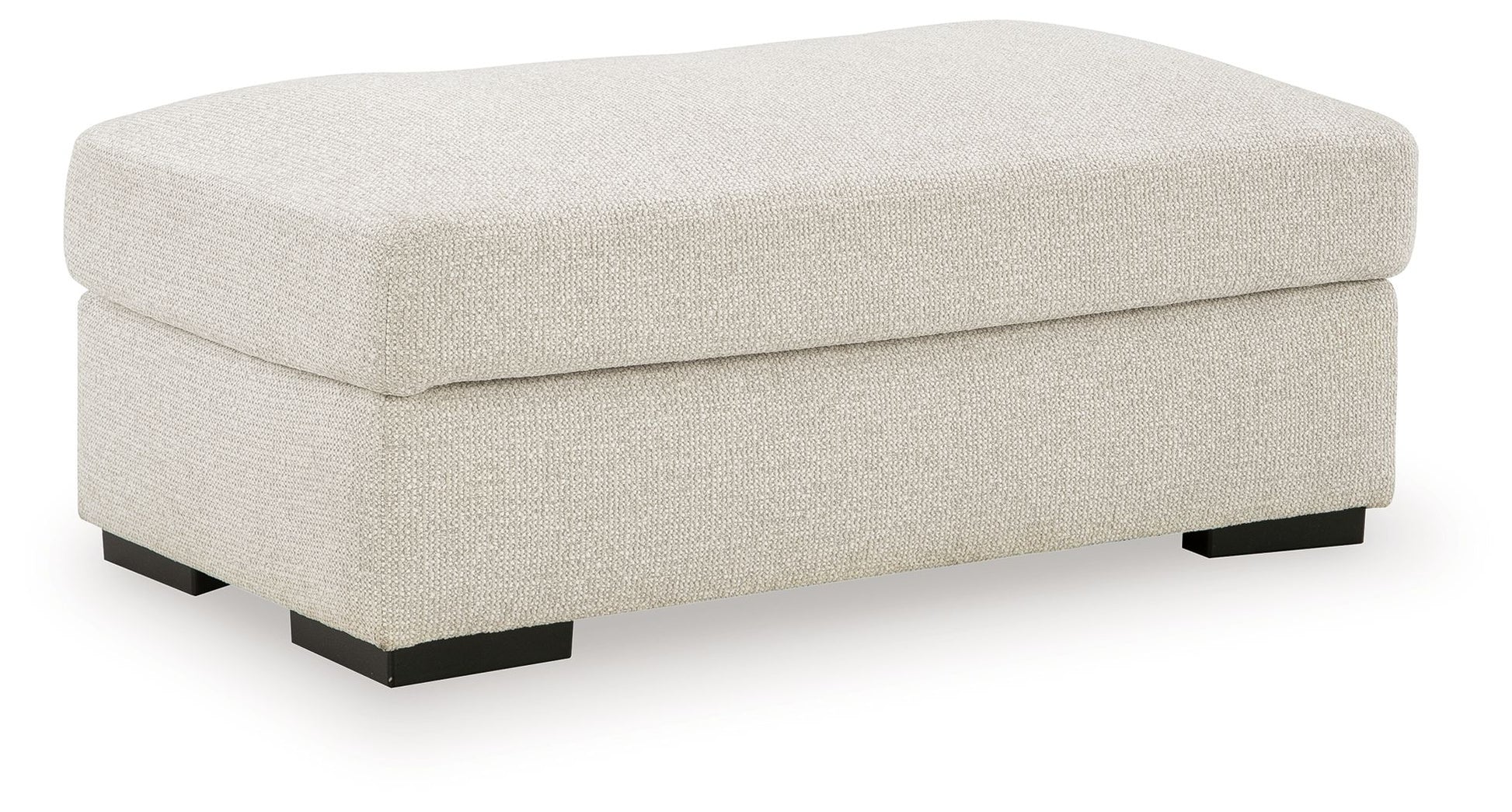 Conlee - Pike - Ottoman - Linen - Hornell Furniture Outlet