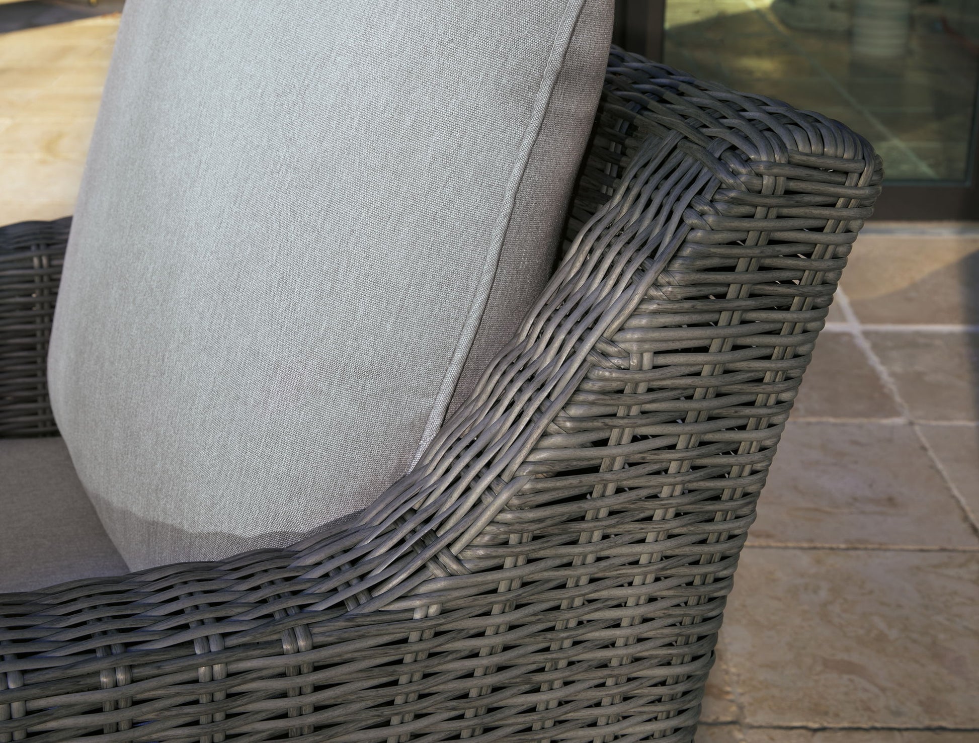 Elite Park - Gray - Swivel Lounge w/ Cushion - Hornell Furniture Outlet