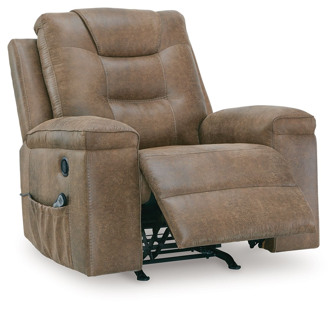 Stockworth - Earth - Rocker Recliner - Hornell Furniture Outlet