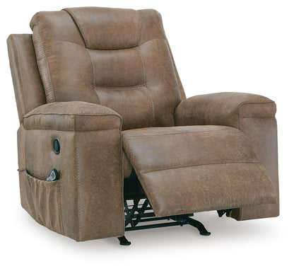 Stockworth - Earth - Rocker Recliner - Hornell Furniture Outlet