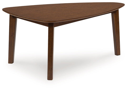 Lyncott - Brown - Occasional Wood Table Set (Set of 3) - Hornell Furniture Outlet