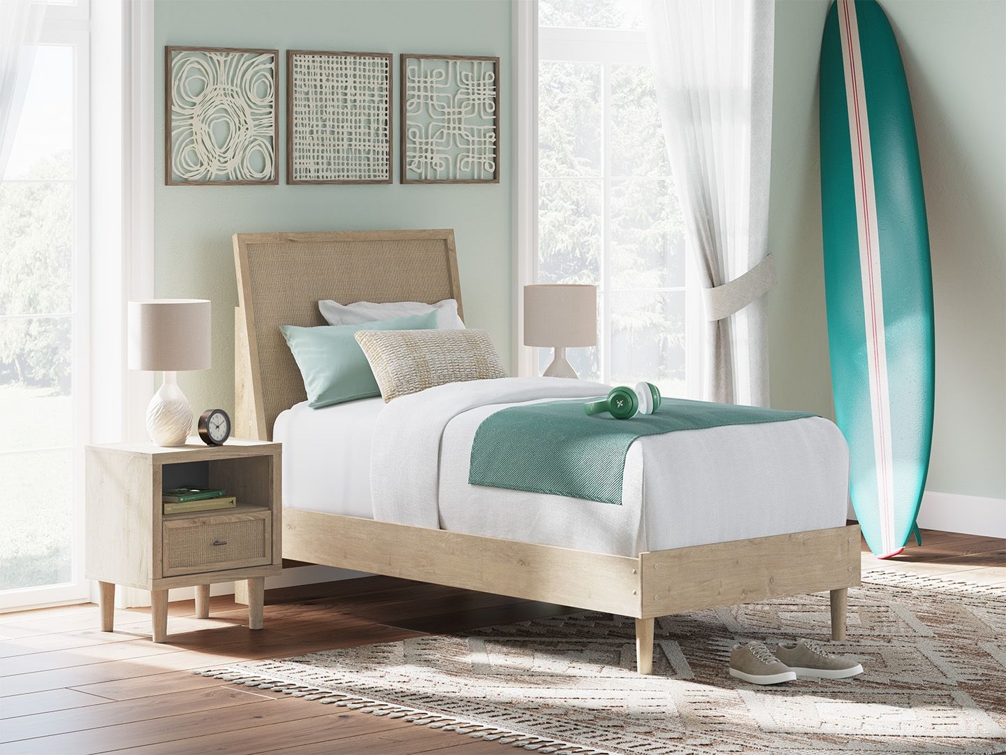 Cielden - Panel Bed - Hornell Furniture Outlet