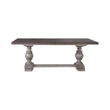 River Place - Trestle Table - Gray - Hornell Furniture Outlet