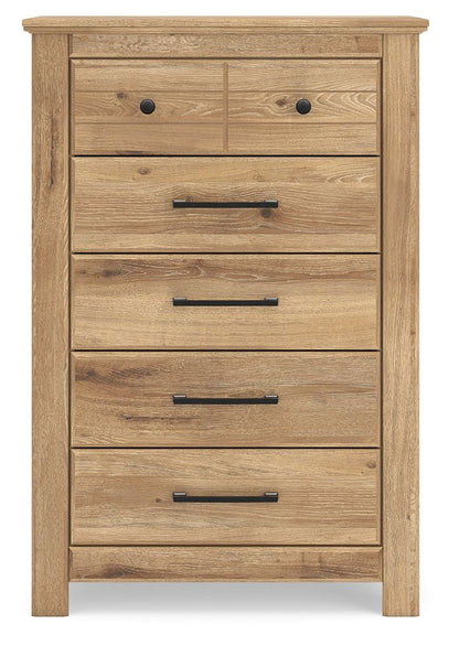 Makidern - Five Drawer Chest - Hornell Furniture Outlet