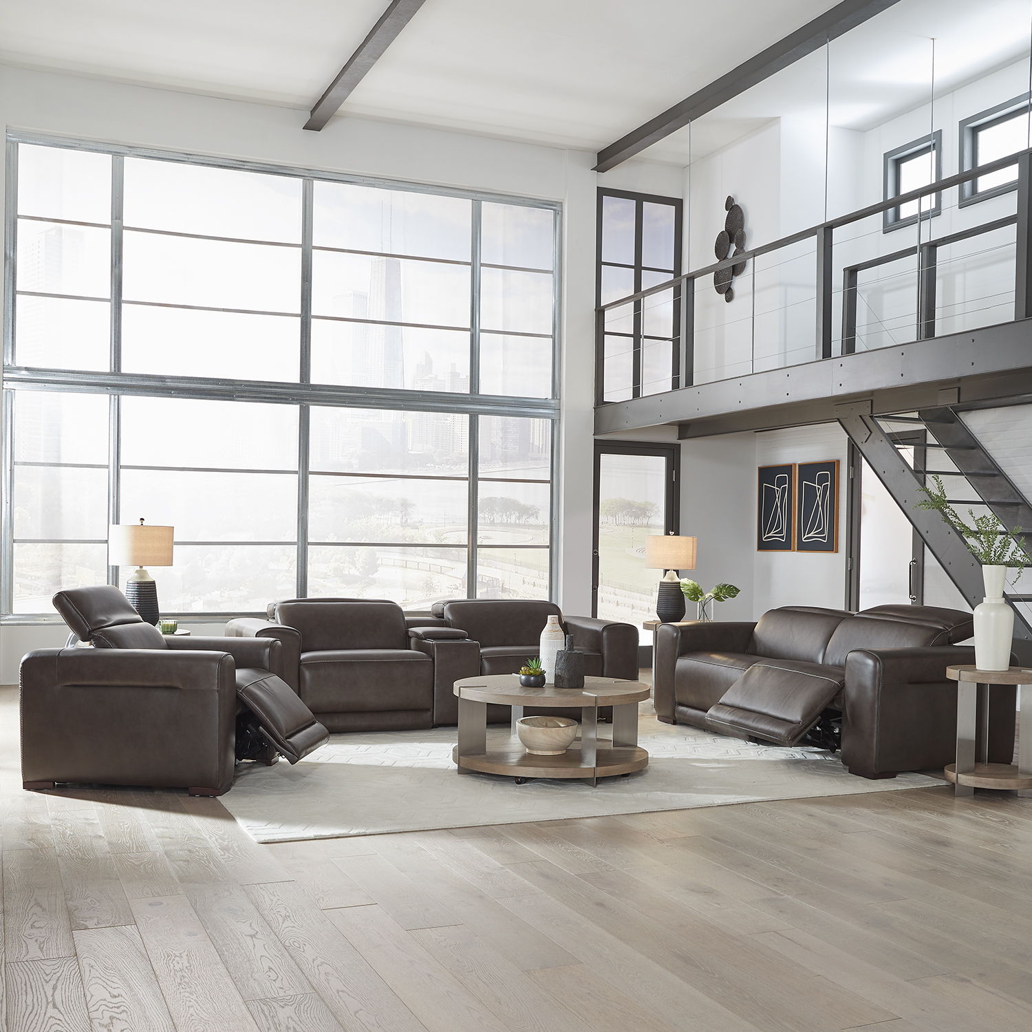 Deacon - Reclining Sofa Set - Hornell Furniture Outlet