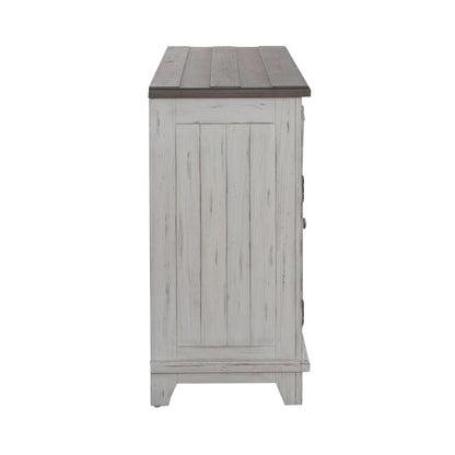 River Place - Accent Server - White - Hornell Furniture Outlet