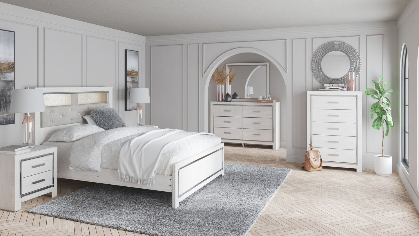 Altyra - Panel Bookcase Headboard - Hornell Furniture Outlet