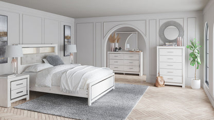 Altyra - Panel Bookcase Headboard - Hornell Furniture Outlet