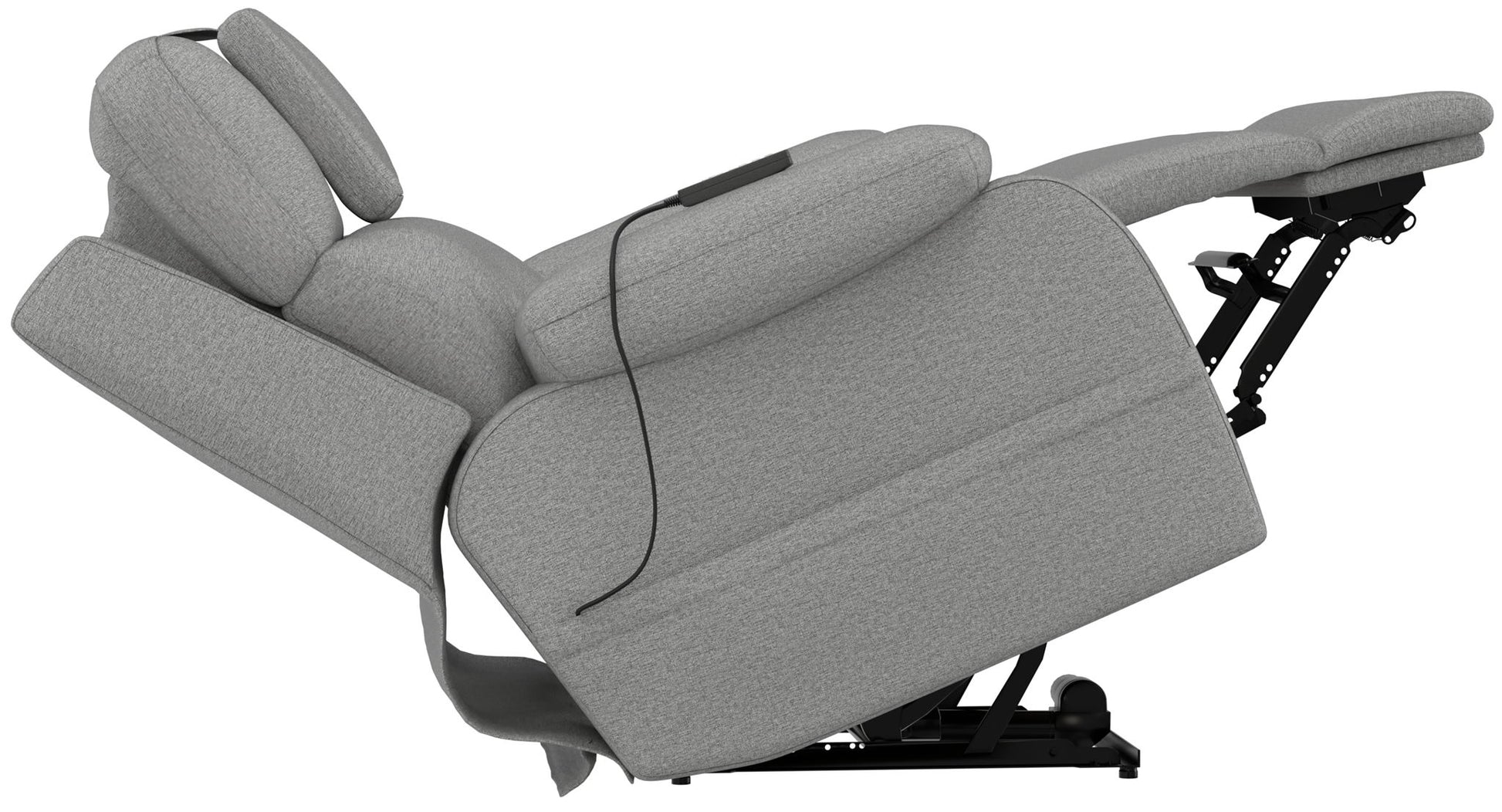 Dreamtime - Power Headrest Power Lay Flat Recliner With CR3 Heat/Massage/Zero Gravity - Hornell Furniture Outlet